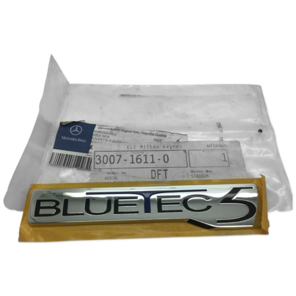 Emblema Bluetec 5 Oe Mercedes-Benz Actros MP2 2002→ A9438170420